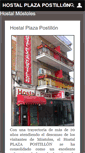 Mobile Screenshot of hostalplazapostillon.com